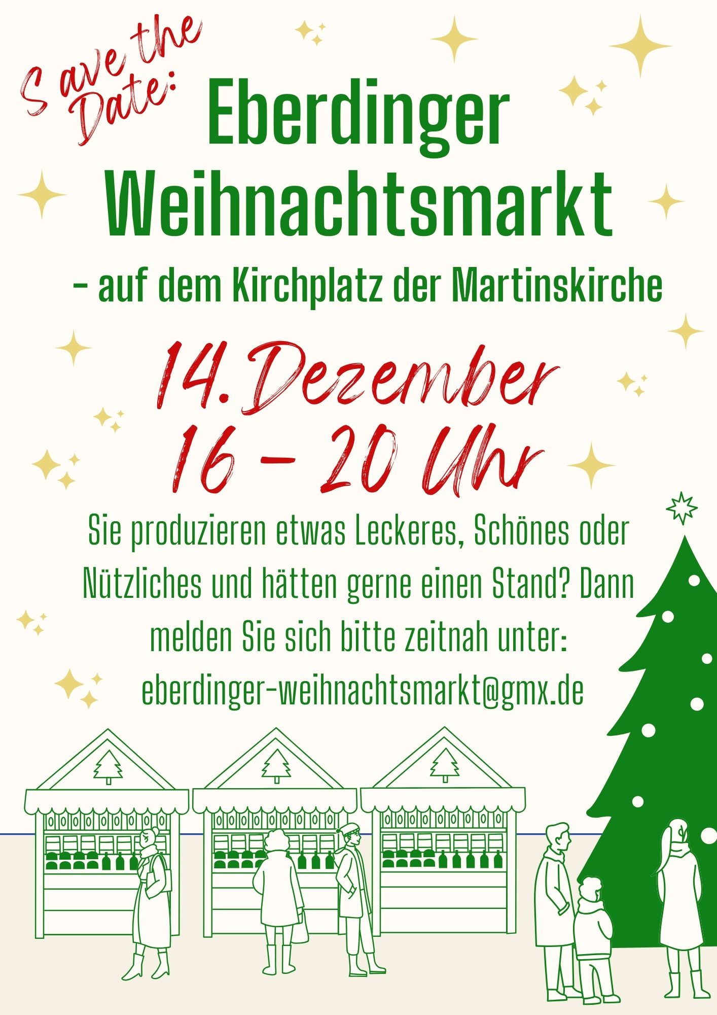 Save the Date Weihnachtsmarkt Eberdingen